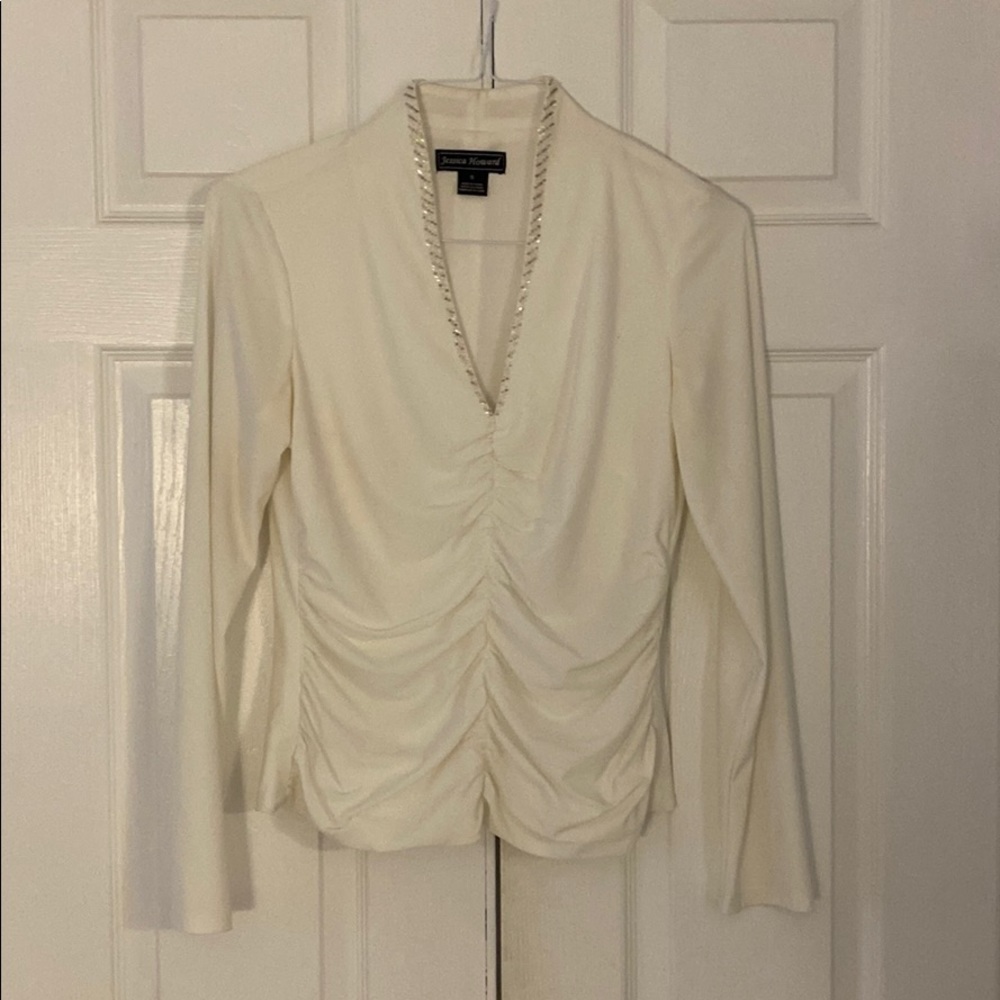 Jessica Howard dress top with sequin detail